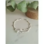 bracciale doppio con Diamantini