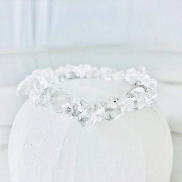 Bracciale chips Cristallo di Rocca