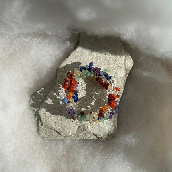 bracciale chips - sette chakra