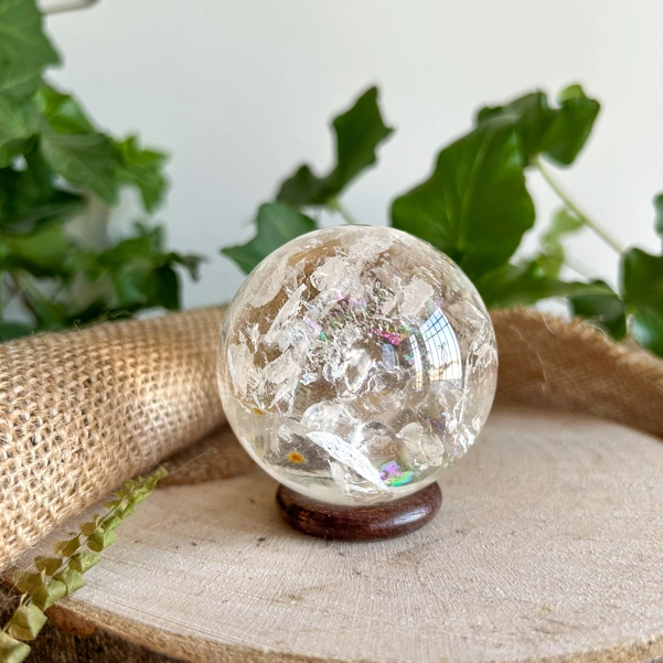 sfera in Quarzo Ialino