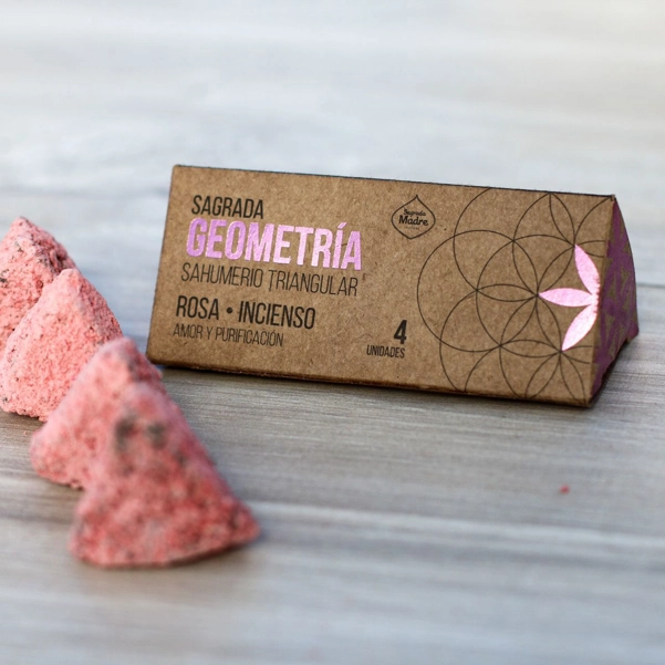 geometria sacra - rosa e frankincense