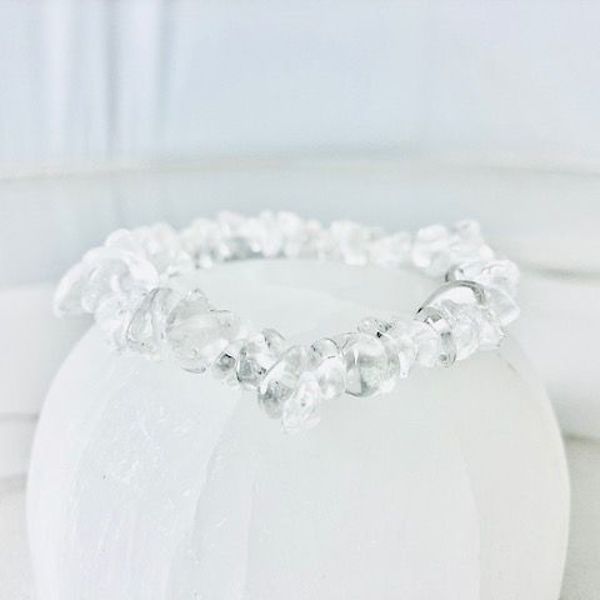 Bracciale chips Cristallo di Rocca