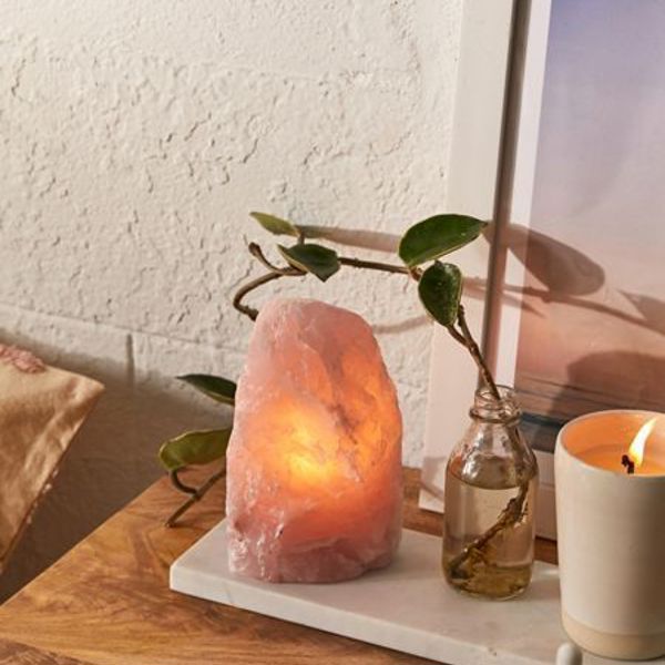 Lampada di Quarzo Rosa