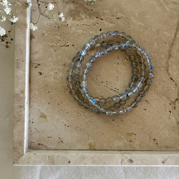 bracciale elastico - Labradorite 
