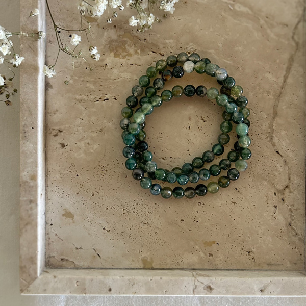 bracciale elastico - Agata Muschiata