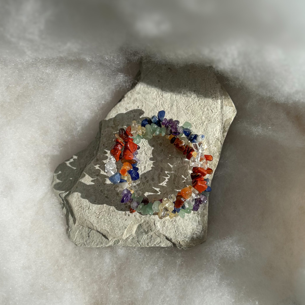 bracciale chips - sette chakra