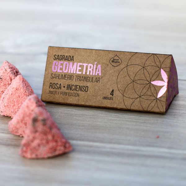geometria sacra - rosa e frankincense
