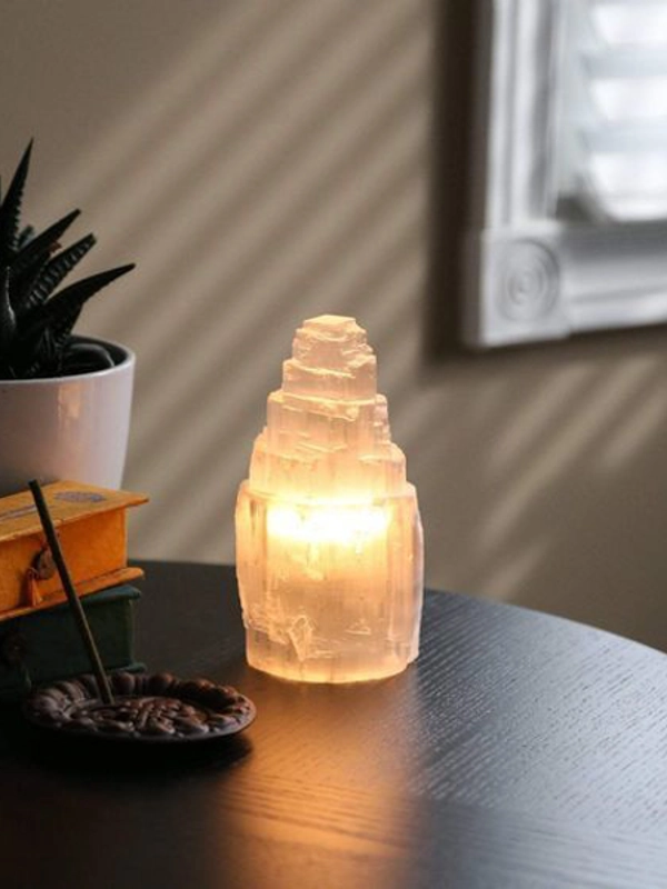 Lampada Selenite piccola