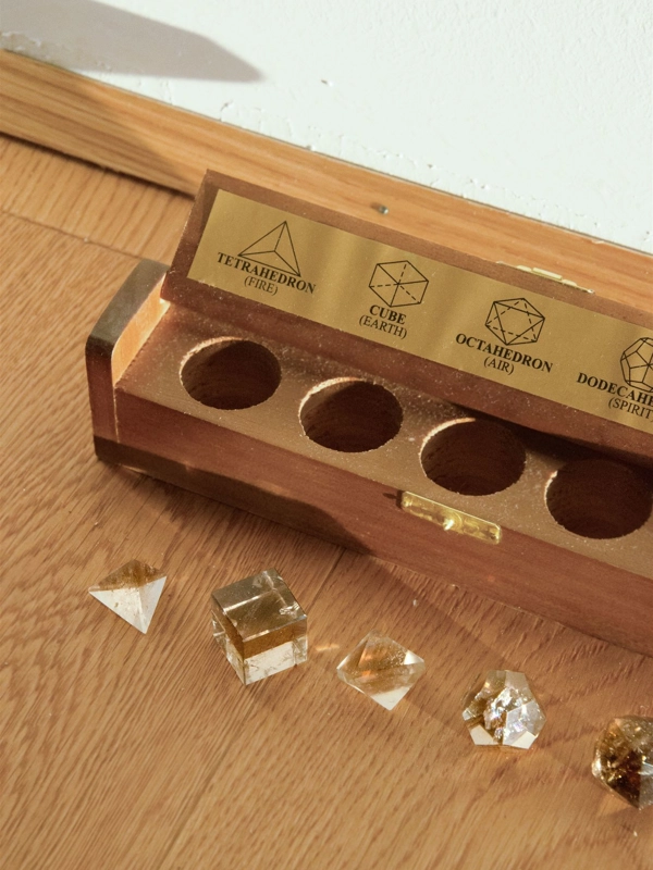 prismi in quarzo fumè