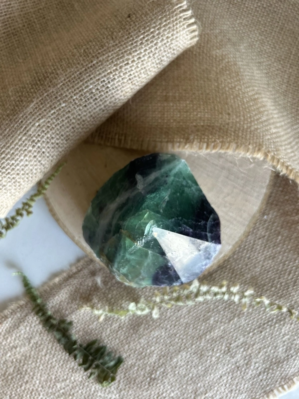 punta in Fluorite Arcobaleno