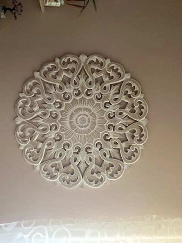 mandala tondo fiore