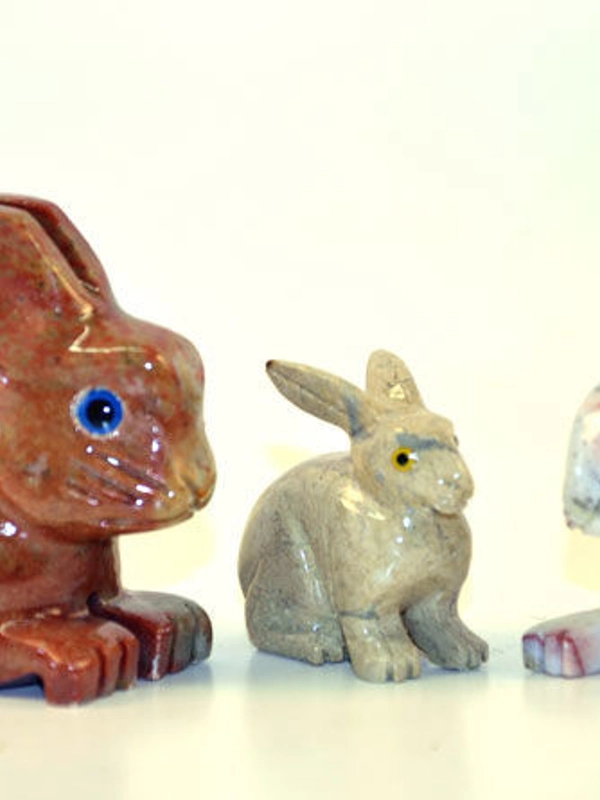 Coniglio pietra cm.3