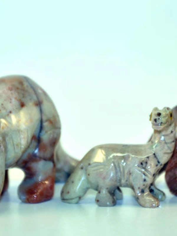 Dinosauro pietra cm. 3