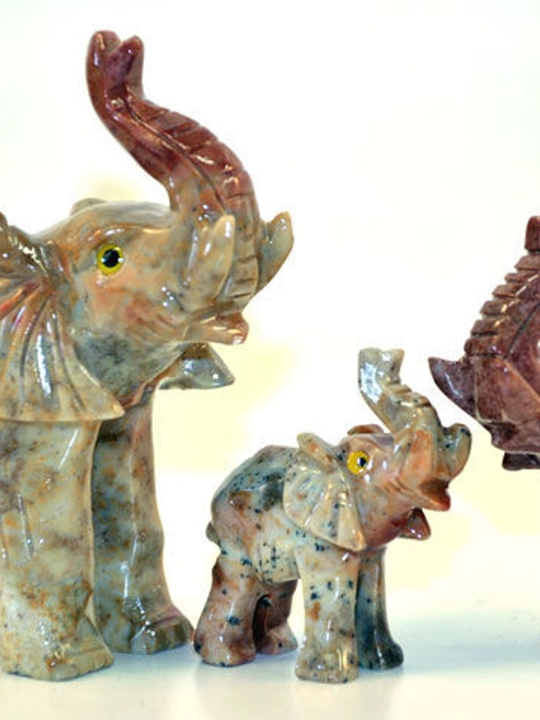 Elefante pietra  cm.5