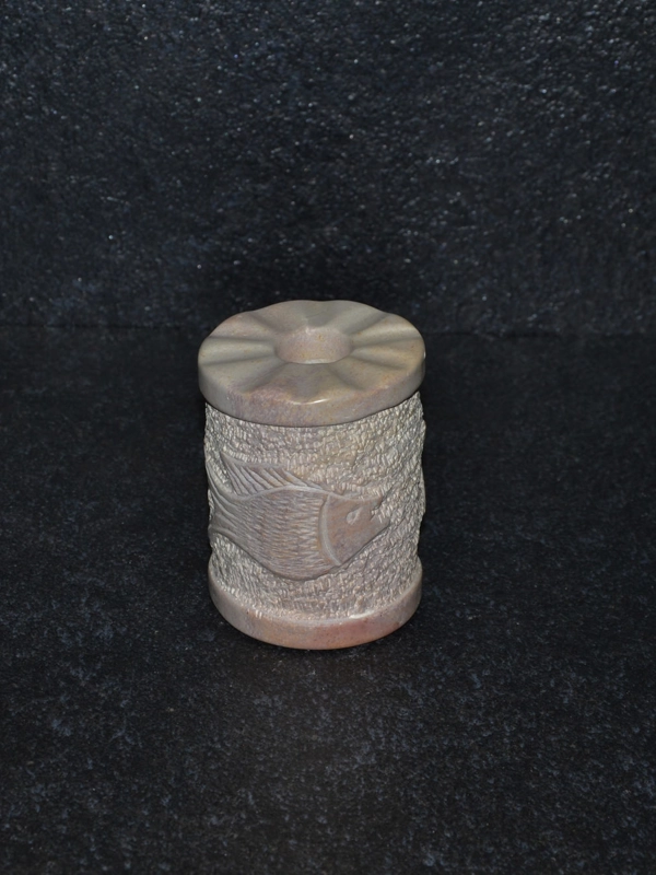 P/candela picchiettato inciso