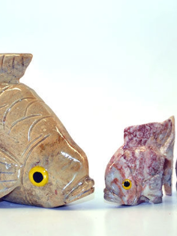 Pesce pietra cm.3