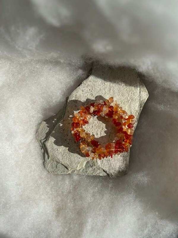 bracciale chips - Agata Corniola