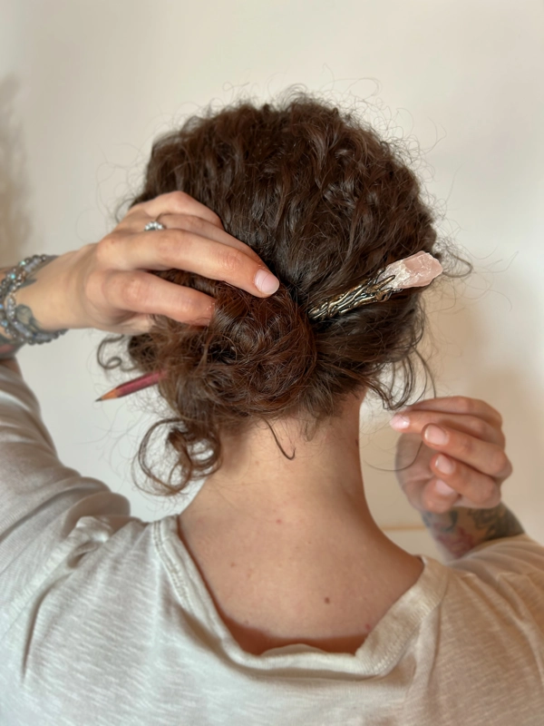 Matita dei Desideri - Quarzo Rosa