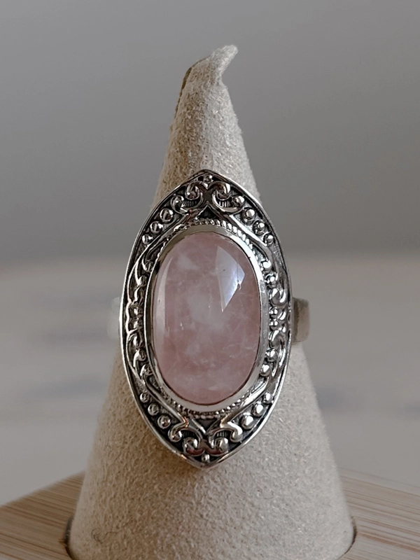 anello Quarzo Rosa