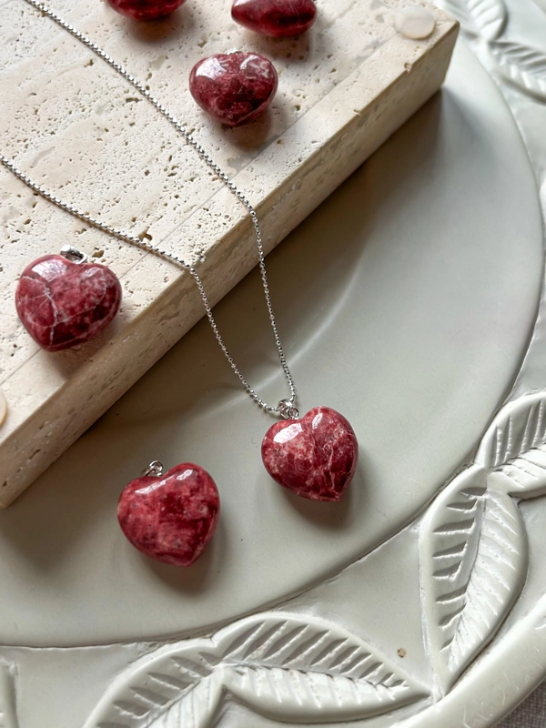 collana cuore di Tulite