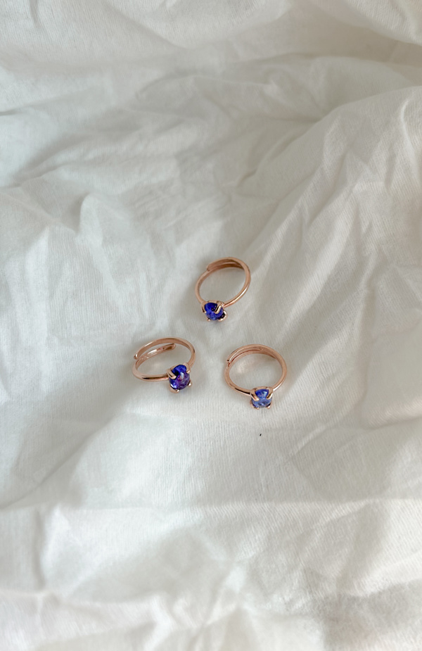Anello Sky - Tanzanite
