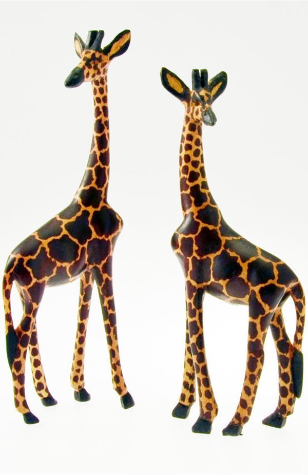 Giraffa in legno cm. 20