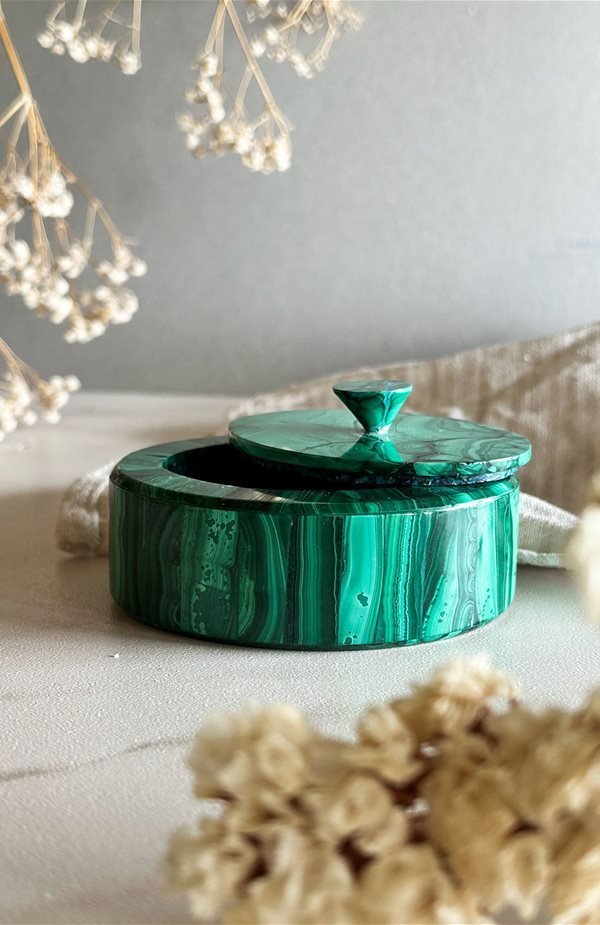 scrigno in Malachite Azzurrite