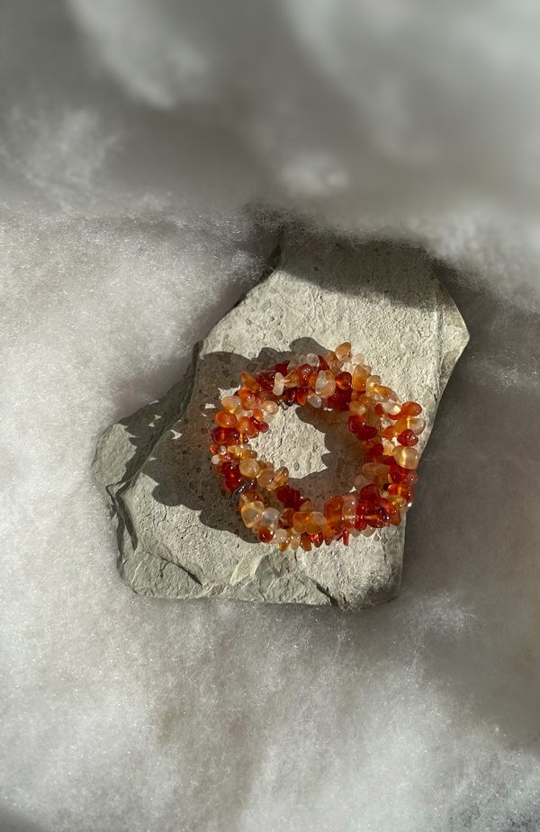 bracciale chips - Agata Corniola