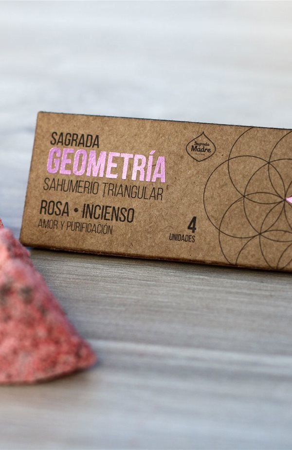 geometria sacra - rosa e frankincense