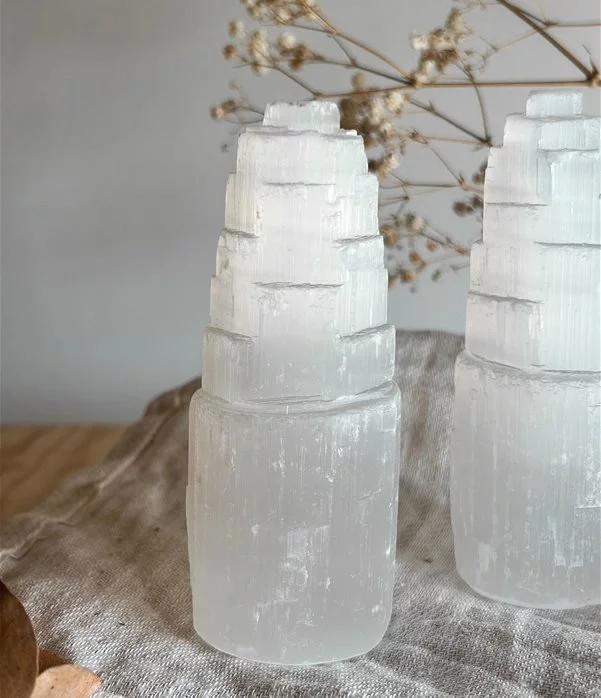 punta grezza in Selenite