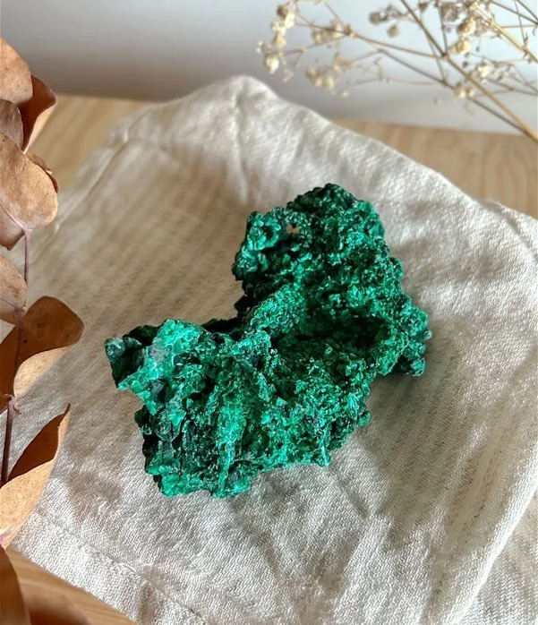 Cristallizzazione di Malachite