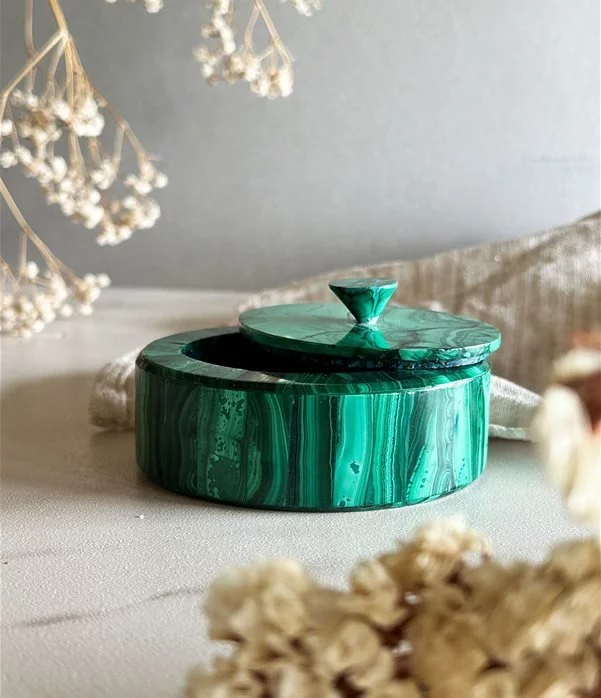 scrigno in Malachite Azzurrite