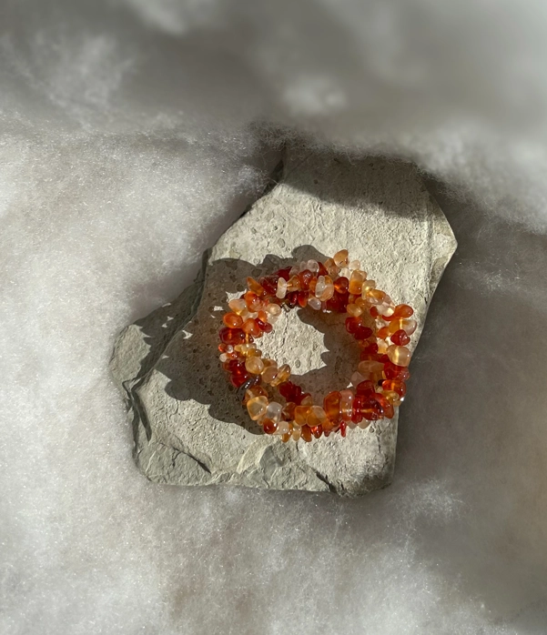 bracciale chips - Agata Corniola