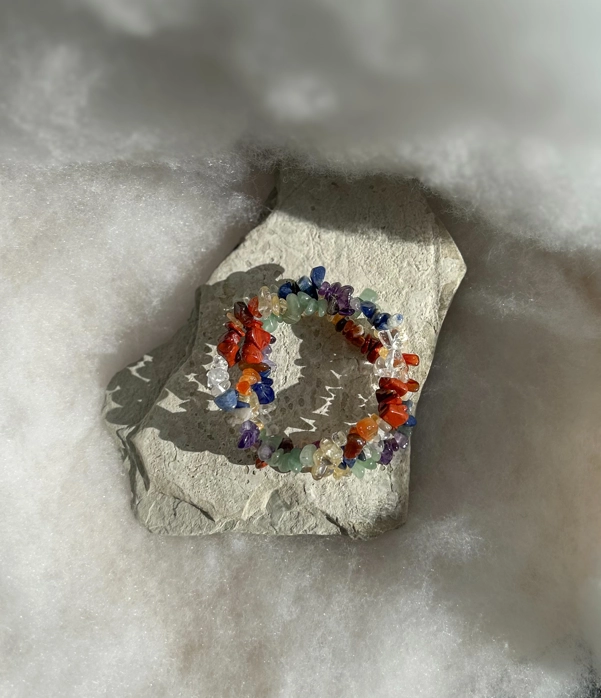 bracciale chips - sette chakra