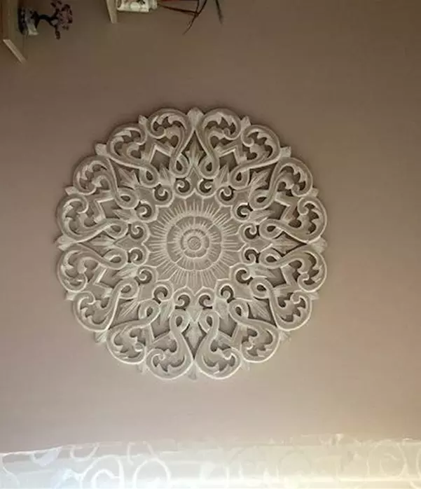 mandala tondo fiore