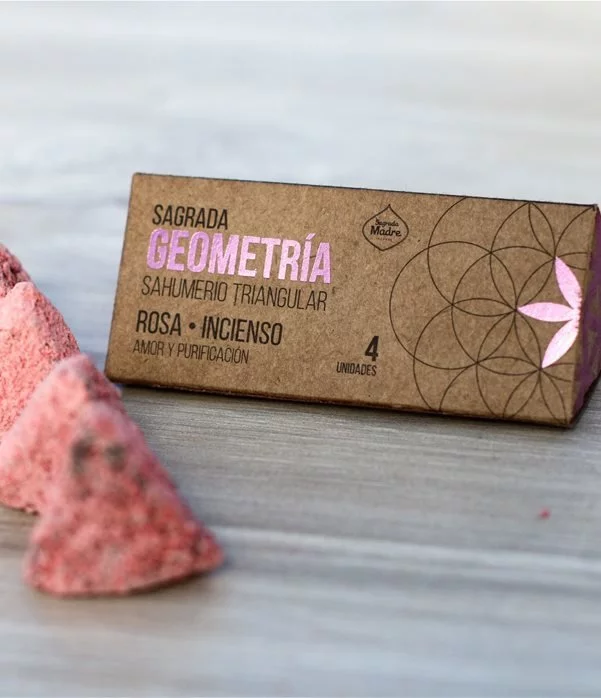 geometria sacra - rosa e frankincense