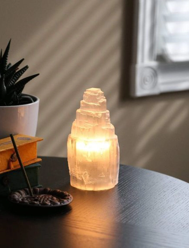 Lampada Selenite piccola