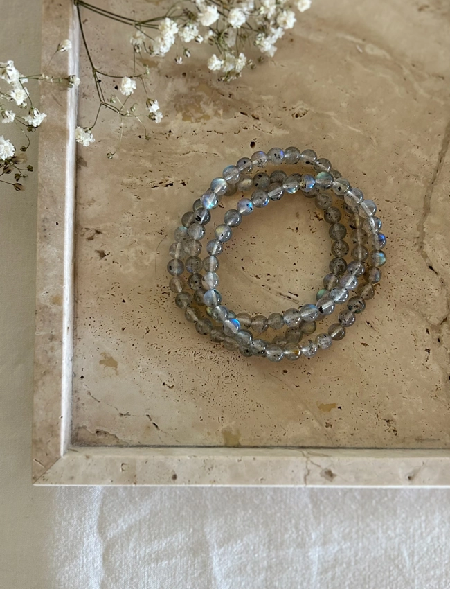 bracciale elastico - Labradorite 