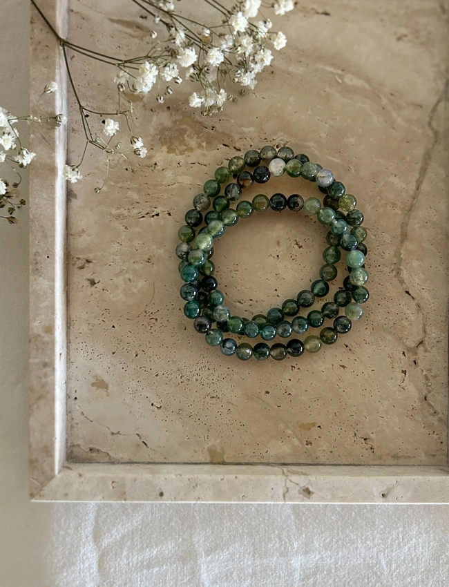 bracciale elastico - Agata Muschiata