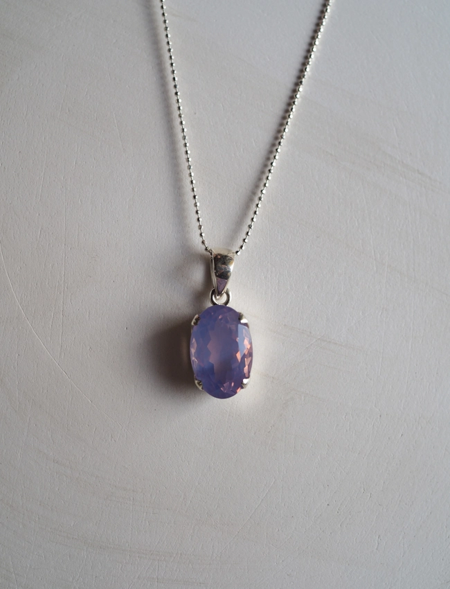 pendente Quarzo Lavanda