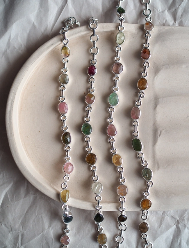 bracciali Tormalina sfaccettati