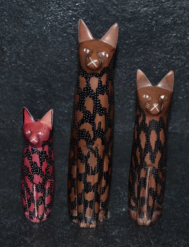 Gatto color rosso/nero