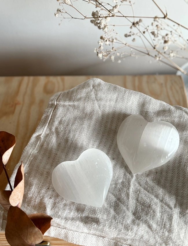cuore in Selenite