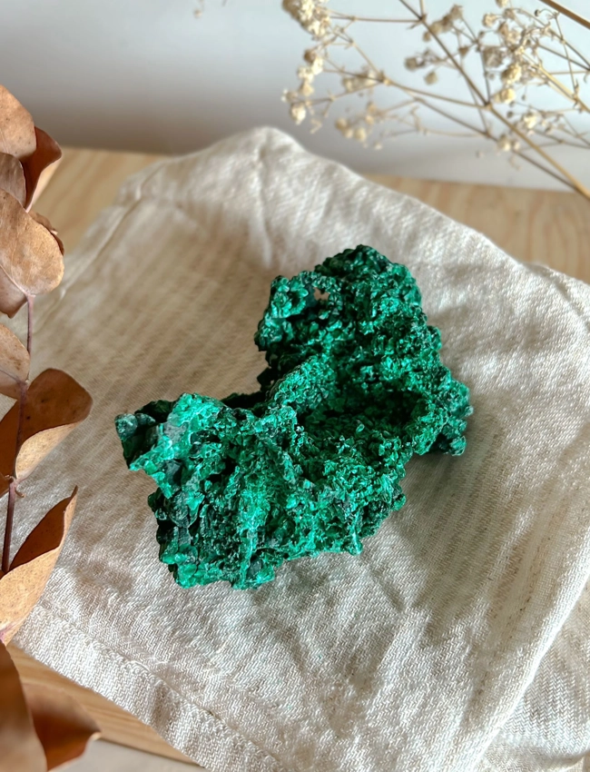 Cristallizzazione di Malachite