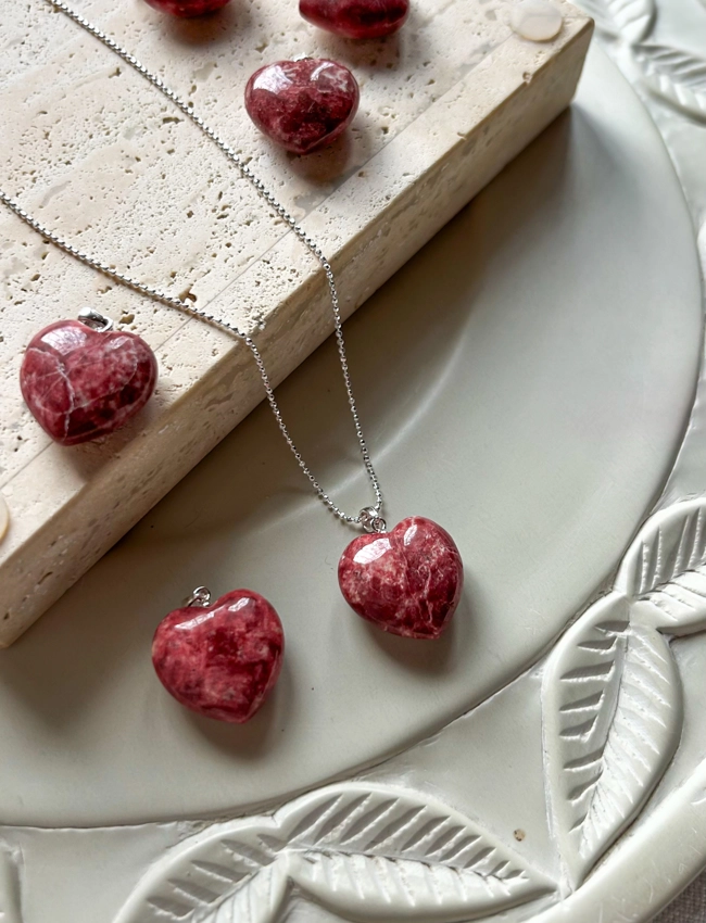 collana cuore di Tulite