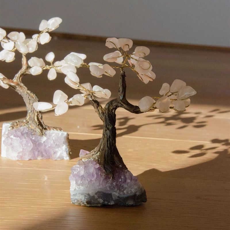 bonsai quarzo rosa