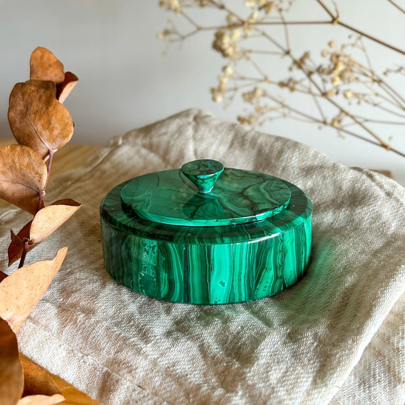 scrigno in Malachite Azzurrite