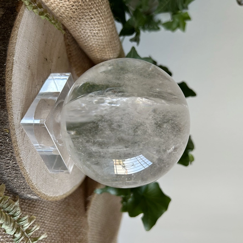 sfera in Quarzo Ialino