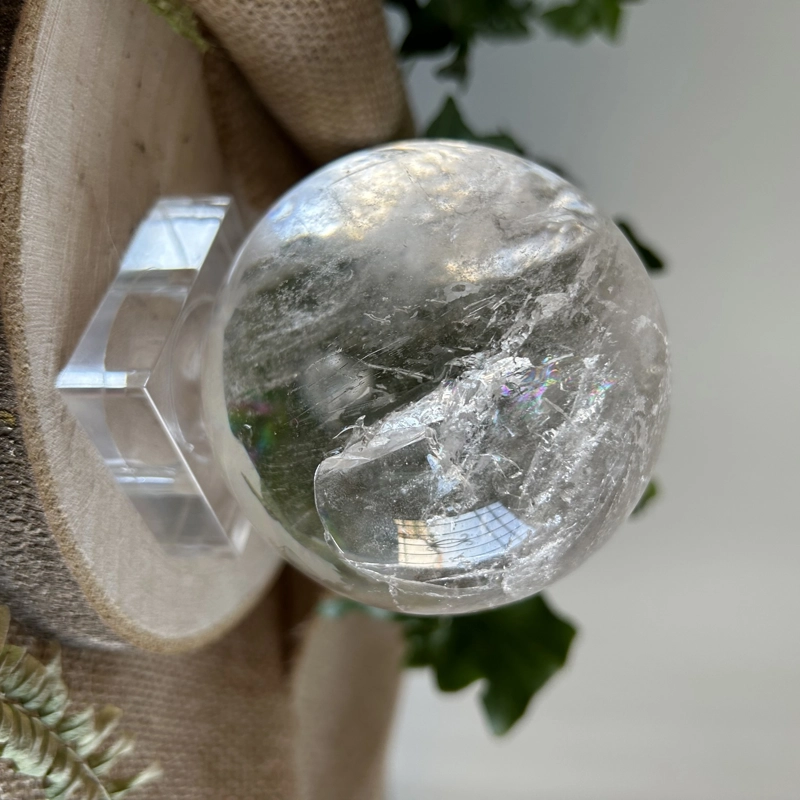 sfera in Quarzo Ialino