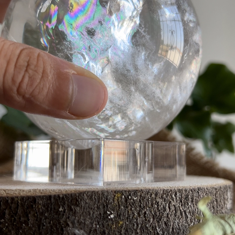 sfera in Quarzo Ialino